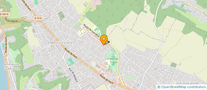 localisation de l'entreprise MONSIEUR DAVID MAILLOUX  LE MESNIL-ESNARD