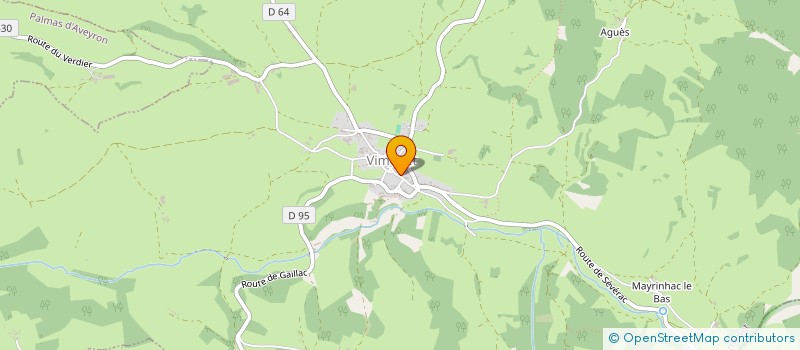 localisation de l'entreprise MONSIEUR DAVID MAJOREL  VIMENET