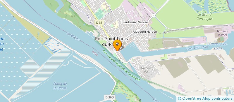 localisation de l'entreprise MONSIEUR DAVID MALCUIT à PORT-SAINT-LOUIS-DU-RHONE