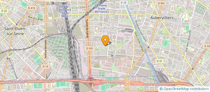 localisation de l'entreprise MONSIEUR DAVID MALIVERT  SAINT-DENIS