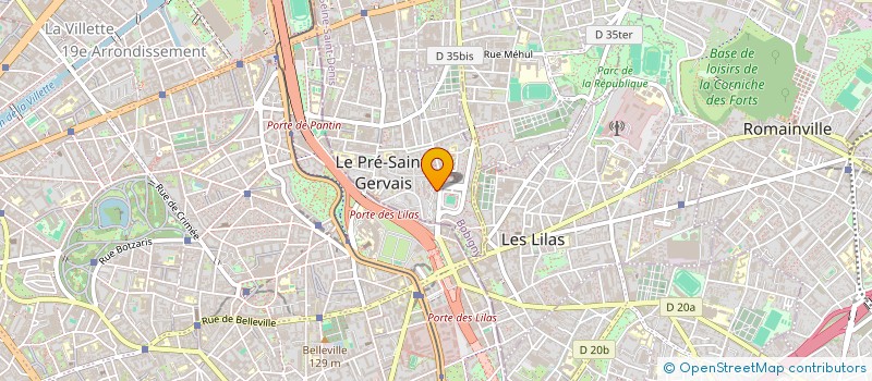 localisation de l'entreprise MONSIEUR DAVID MALIVERT à LE PRE-SAINT-GERVAIS