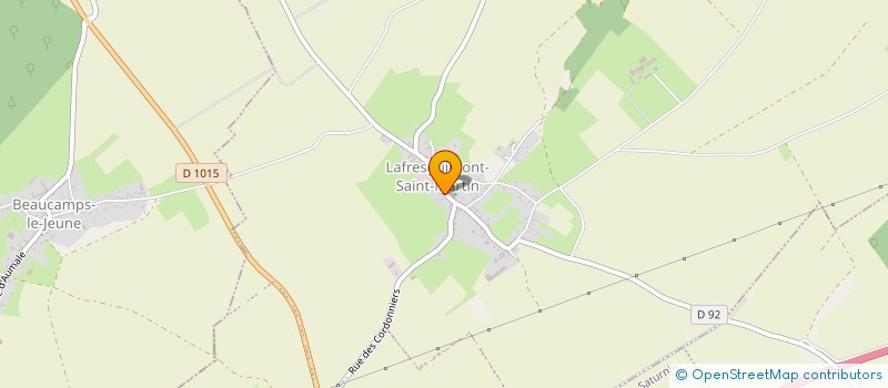 localisation de l'entreprise MONSIEUR DAVID MALIVOIR  LAFRESGUIMONT-SAINT-MARTIN