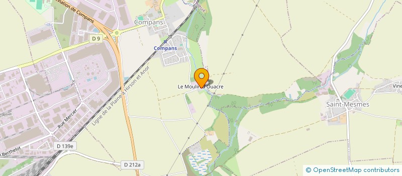 localisation de l'entreprise MONSIEUR DAVID MALLET  COMPANS