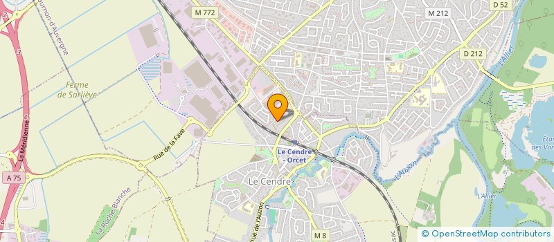 localisation de l'entreprise MONSIEUR DAVID MANARANCHE  LE CENDRE