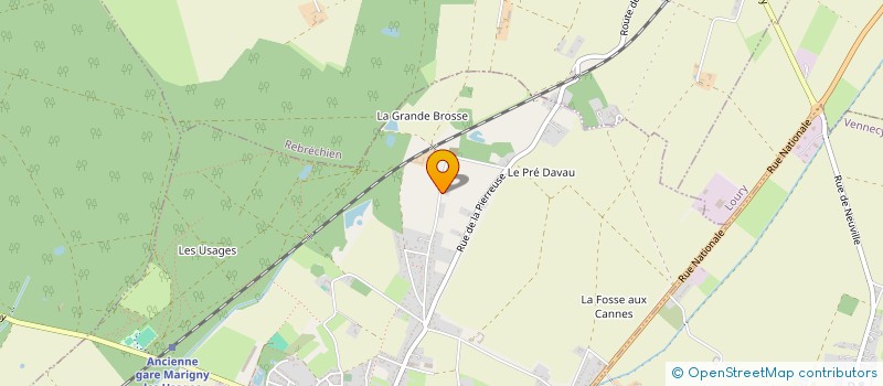 localisation de l'entreprise MONSIEUR DAVID MANASTERSKI à MARIGNY-LES-USAGES