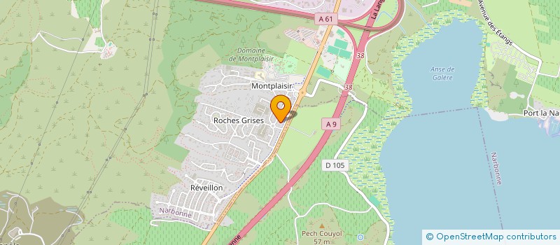 localisation de l'entreprise MONSIEUR DAVID MANCHELLE  NARBONNE