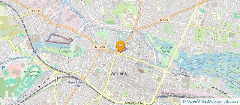 localisation de l'entreprise MONSIEUR DAVID MANIEZ  AMIENS