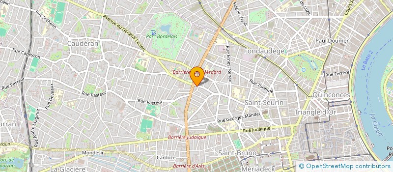 localisation de l'entreprise MONSIEUR DAVID MARC ESCARIEUX  BORDEAUX