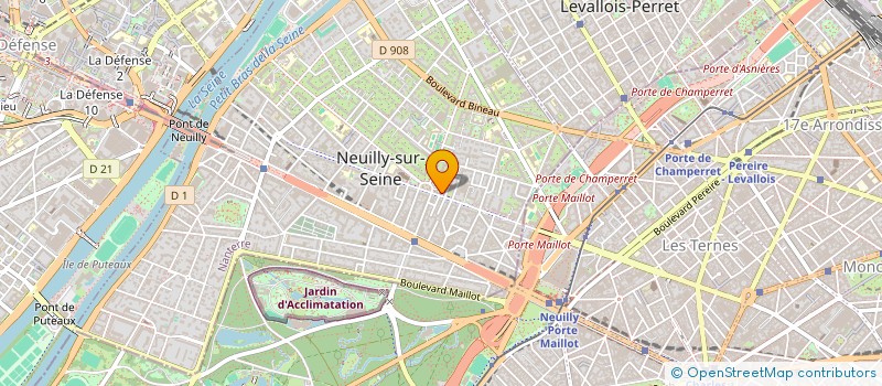 localisation de l'entreprise MONSIEUR DAVID MARCELLE à NEUILLY-SUR-SEINE