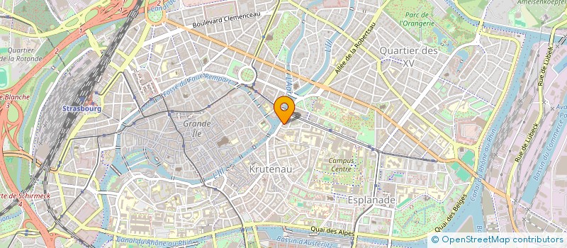 localisation de l'entreprise MONSIEUR DAVID MARCHAL à STRASBOURG