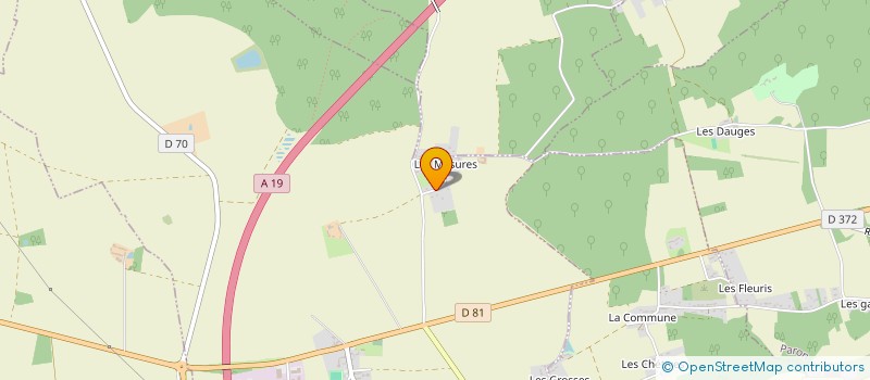 localisation de l'entreprise MONSIEUR DAVID MARCHIS  VILLEROY