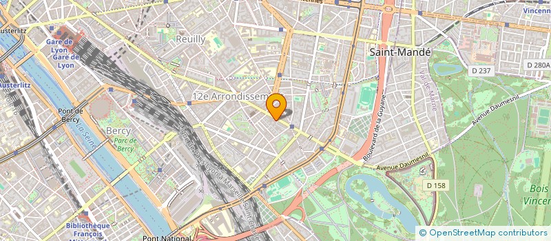 localisation de l'entreprise MONSIEUR DAVID MARCIANO à MONTREUIL