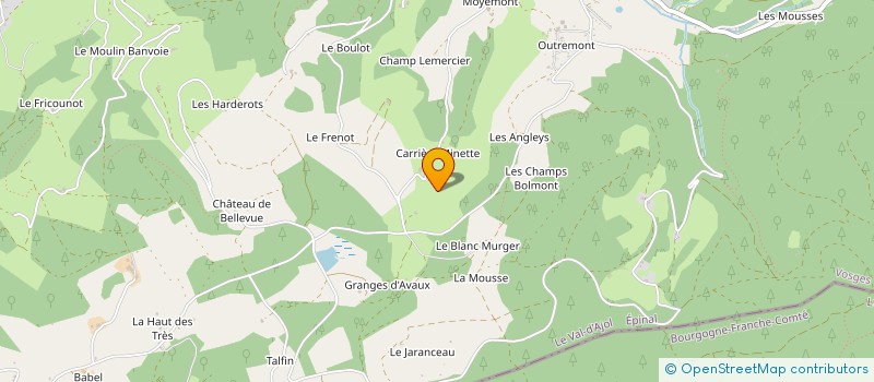 localisation de l'entreprise MONSIEUR DAVID MARGAINE à LE VAL-D'AJOL