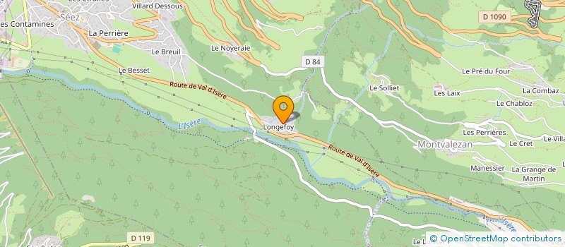 localisation de l'entreprise MONSIEUR DAVID MARGUERETTAZ  SEEZ