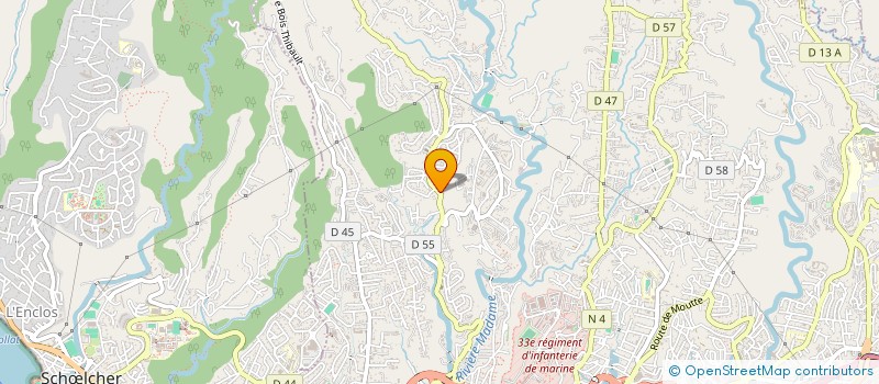 localisation de l'entreprise MONSIEUR DAVID MARIMOUTOU  FORT-DE-FRANCE