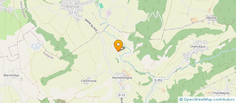 localisation de l'entreprise MONSIEUR DAVID MAROKIAN  POLIGNAC