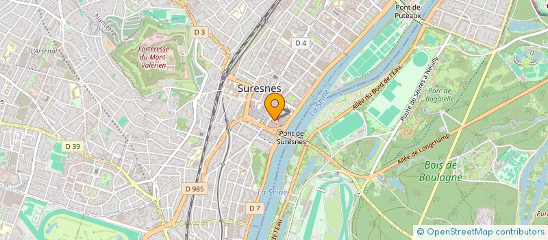 localisation de l'entreprise MONSIEUR DAVID MAROVANI à SURESNES