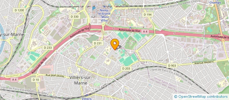 localisation de l'entreprise MONSIEUR DAVID MARQUES  VILLIERS-SUR-MARNE