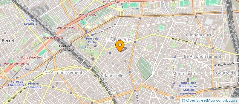 localisation de l'entreprise MONSIEUR DAVID MARSAIS  PARIS