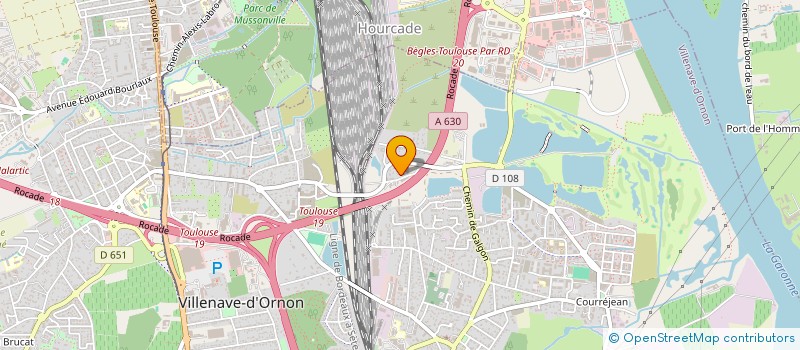 localisation de l'entreprise MONSIEUR DAVID MARTIN  VILLENAVE-D'ORNON