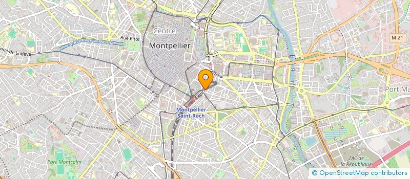 localisation de l'entreprise MONSIEUR DAVID MARTIN à MONTPELLIER