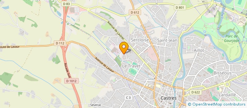 localisation de l'entreprise MONSIEUR DAVID MARTIN à CASTRES