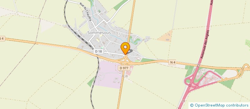 localisation de l'entreprise MONSIEUR DAVID MARTIN  SOMMESOUS