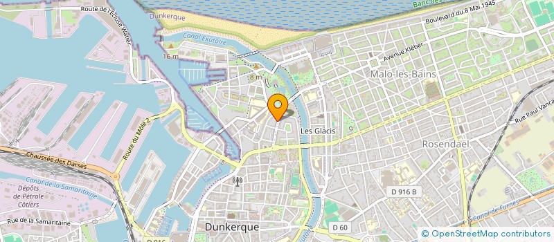 localisation de l'entreprise MONSIEUR DAVID MARTINELLI à DUNKERQUE