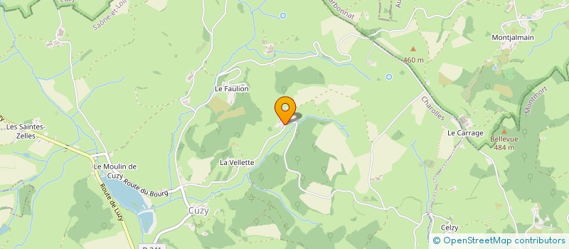 localisation de l'entreprise MONSIEUR DAVID MARTINET  CUZY