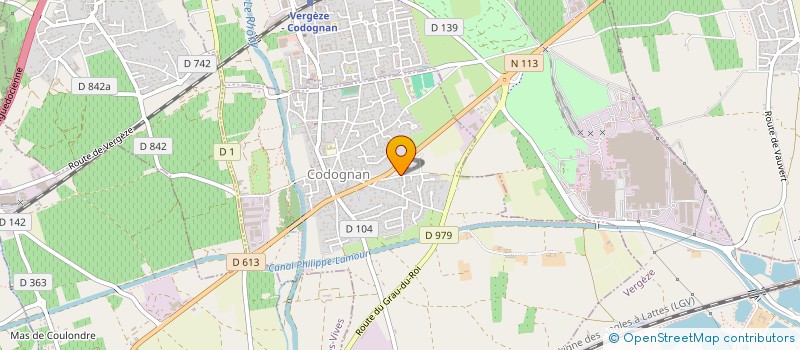 localisation de l'entreprise MONSIEUR DAVID MARTREUX  CODOGNAN