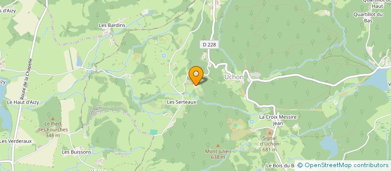 localisation de l'entreprise MONSIEUR DAVID MARTY  UCHON