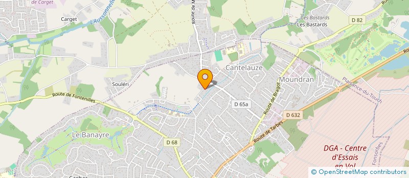 localisation de l'entreprise MONSIEUR DAVID MARTY  FONSORBES