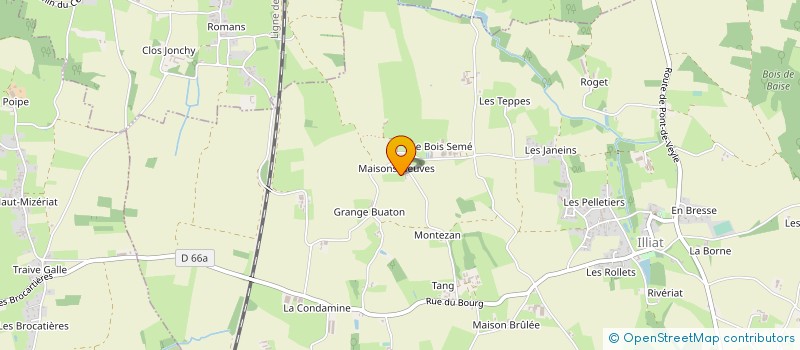 localisation de l'entreprise MONSIEUR DAVID MARVIE  ILLIAT