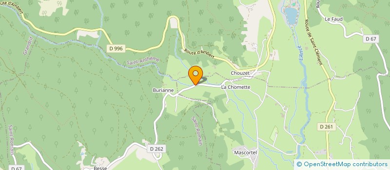 localisation de l'entreprise MONSIEUR DAVID MARZO  CHARVIEU-CHAVAGNEUX