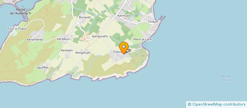 localisation de l'entreprise MONSIEUR DAVID MAS à PLOUGASTEL-DAOULAS