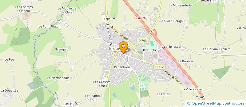 localisation de l'entreprise MONSIEUR DAVID MASSARD  BROONS