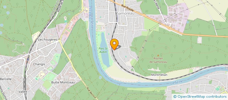 localisation de l'entreprise MONSIEUR DAVID MASSELON  SAMOREAU