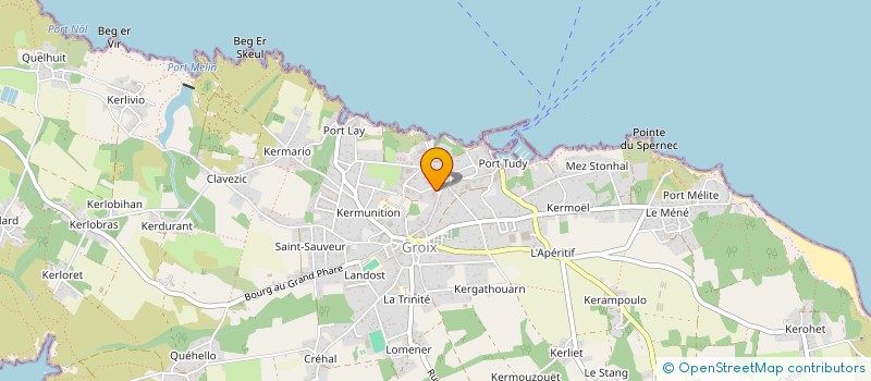 localisation de l'entreprise MONSIEUR DAVID MASSON à GROIX