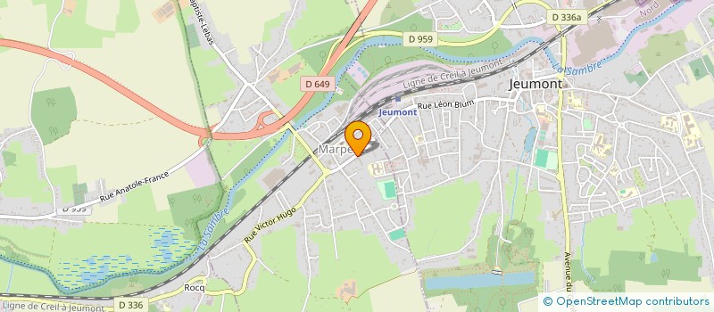 localisation de l'entreprise MONSIEUR DAVID MASTROGIOVANNI  MARPENT