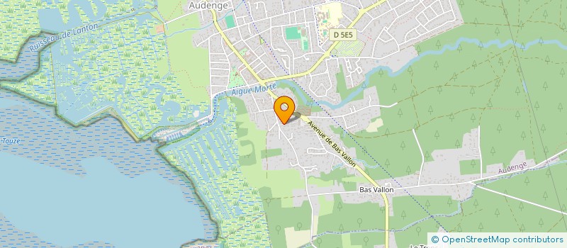 localisation de l'entreprise MONSIEUR DAVID MATIAS  AUDENGE