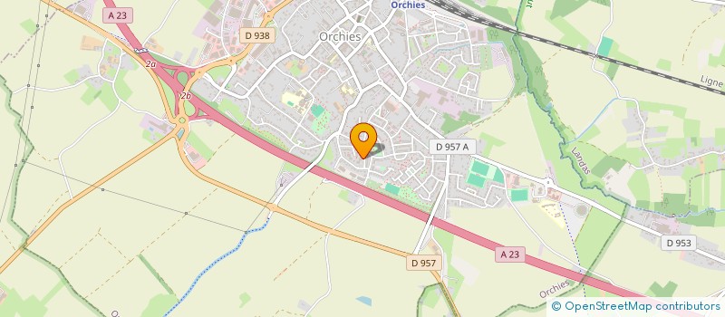 localisation de l'entreprise MONSIEUR DAVID MATUSZEWSKI  ORCHIES