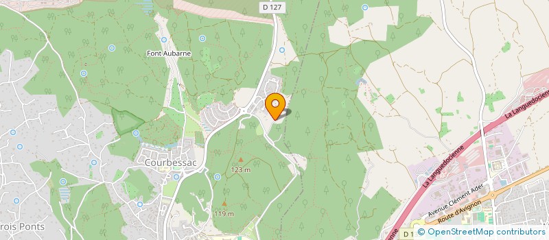 localisation de l'entreprise MONSIEUR DAVID MAUCHAND  NIMES