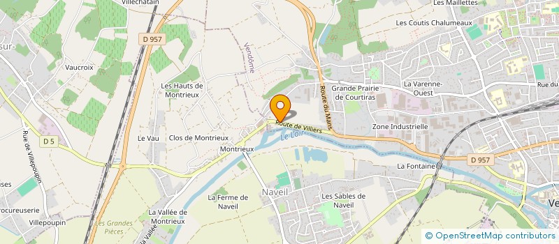 localisation de l'entreprise MONSIEUR DAVID MAUDHUIT  VENDOME