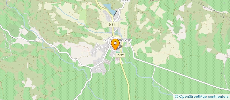 localisation de l'entreprise MONSIEUR DAVID MAUREL  LAURE-MINERVOIS