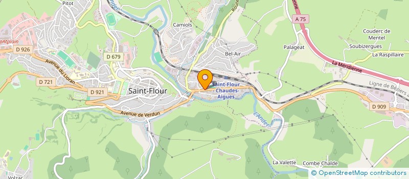 localisation de l'entreprise MONSIEUR DAVID MAURET à SAINT-FLOUR