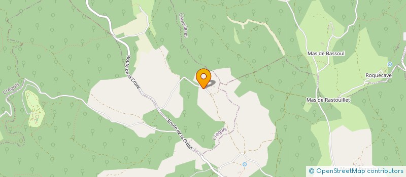 localisation de l'entreprise MONSIEUR DAVID MAXWELL FIRTH-CLARK  CREGOLS