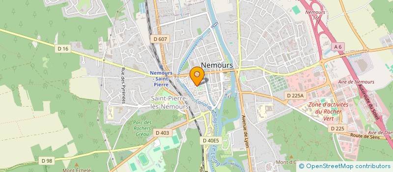 localisation de l'entreprise MONSIEUR DAVID MAYER à NEMOURS