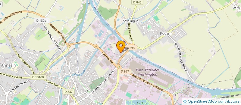 localisation de l'entreprise MONSIEUR DAVID MAYEUX  ESSARS