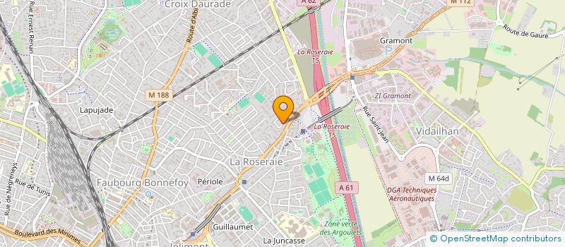 localisation de l'entreprise MONSIEUR DAVID MAYOR à TOULOUSE