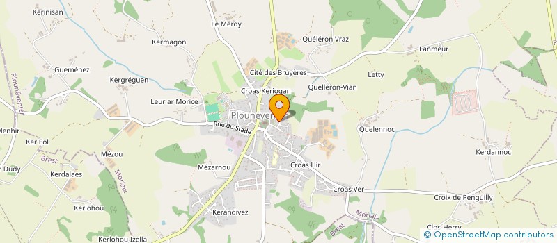 localisation de l'entreprise MONSIEUR DAVID MAZE  PLOUNEVENTER